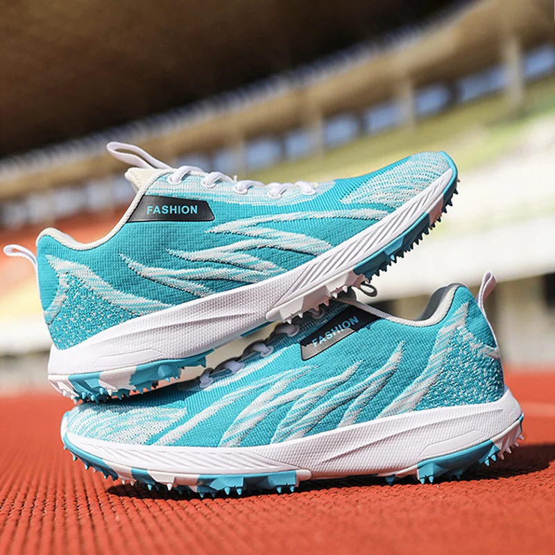 New Men's Women's Short Nail Track Shoes with High-quality Grip Anti Slip Fast Running Shoes for Youth Training Jumping Sneakers