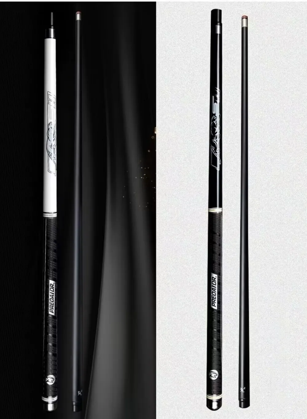 PREOAIDR New Universal Billiard Pool Cue Stick White 10.8/11.8/13mm PREOAIDR New Universal Billiard Pool Cue Stick White 10.8/11.8/13mm