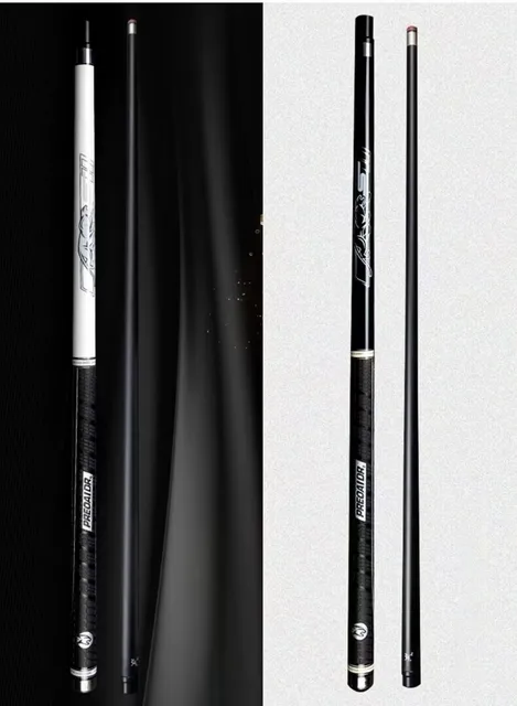 PREOAIDR New Universal Billiard Pool Cue Stick White 10.8/11.8/13mm 1