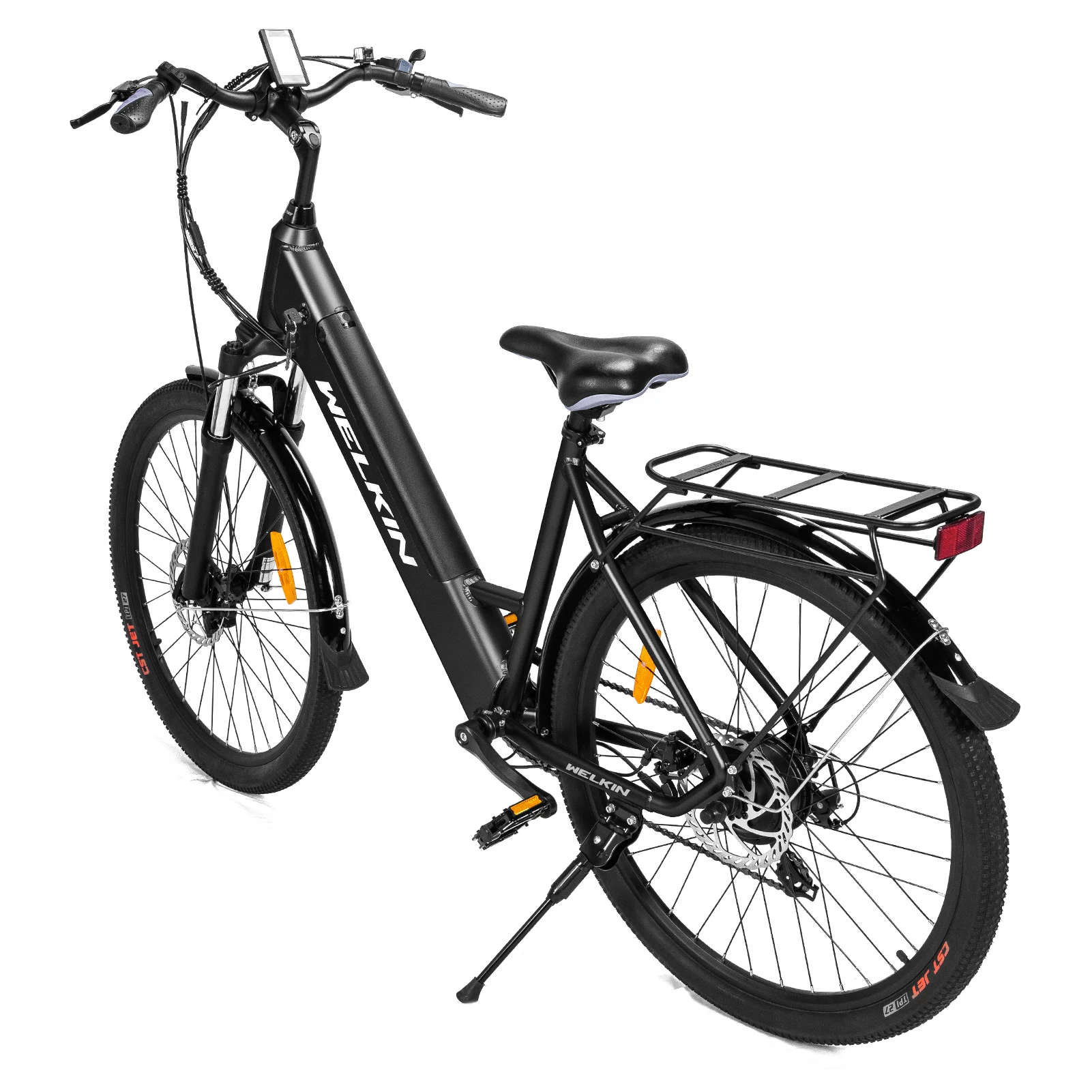 WELKIN 27.5Inch 36V 250W Power Assist Electric Bike Bicycle Moped E Bike  40km Range for Women Urban Commuting Shopping Traveling - AliExpress