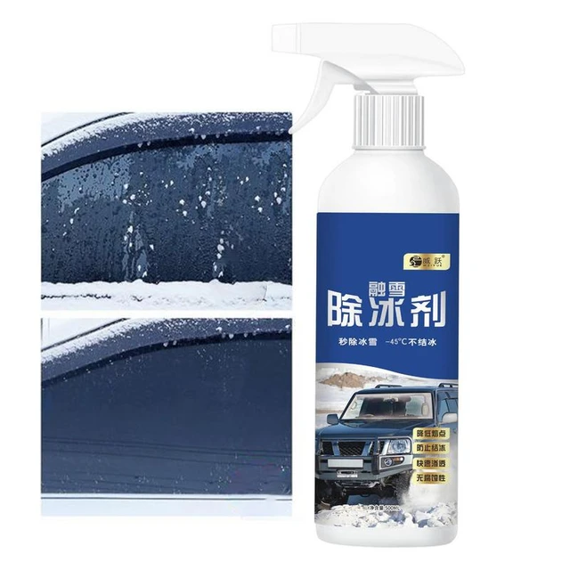 Deicer Spray For Car Windshield Deicing And Snow Melting Agent Windshield  Glass Defroster 500ml Ice Melt Spray Agent For Rapid - AliExpress