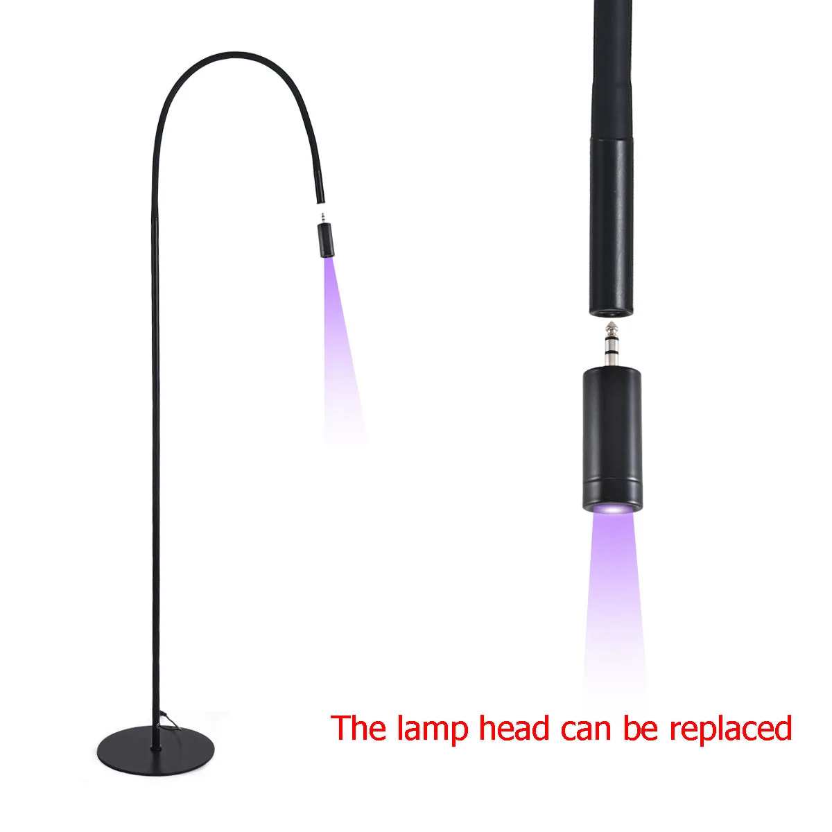 USB 5W UV Colloidal Curing Lamp Foot Switch Manicure Nail Dryer Curing Lamp Eyelashes and Eyebrows Grafting Glue