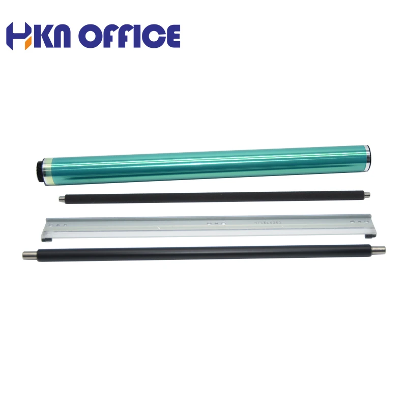 

1 комплект, новый высококачественный OPC барабан C258 + чистящее лезвие + чистящий ролик + ПЦР-ролик для Konica Minolta C258 C308 C368