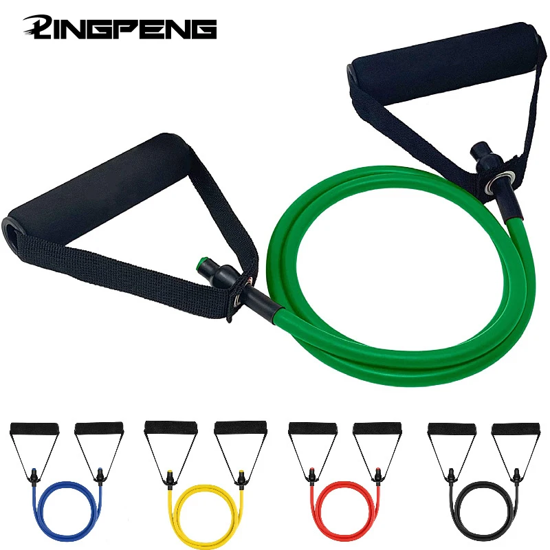 Resistance Band Yoga Pull Rope Elastic Band Tube Band 5 Yoga