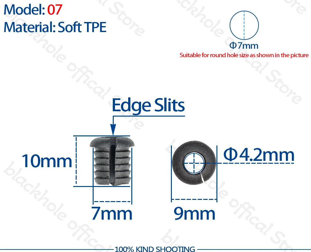 Fahrradrahmen Schaltwerk/Bremskabelstopfen MTB Rennrad Rahmenloch Kunststoff Dichtungsstopfen Kies E-Bike Rahmen Schalthebel DI2 Kabelstecker – Detail 7