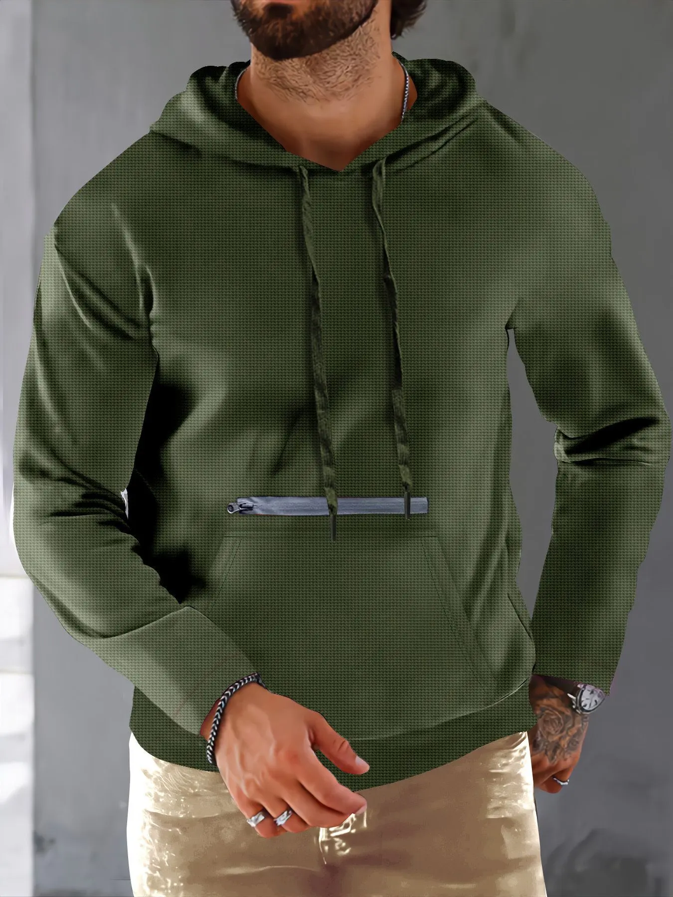 

New Hot Selling Hoodie Solid Color Casual Sports Shirt High Quality Loose Unisex Extra Large Fashion Pullover Hoodie