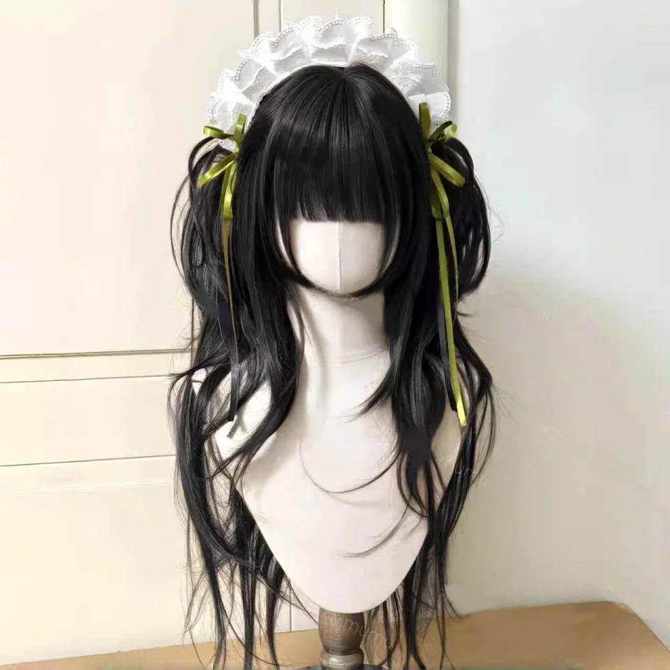 Synthetic Blonde Wig for Women with Curly Ponytail