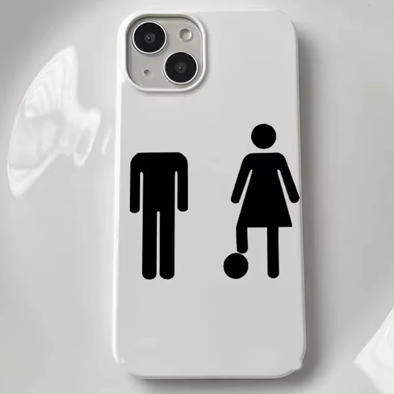Korean Personalized Creative Pattern Y2K Soft Phone Case