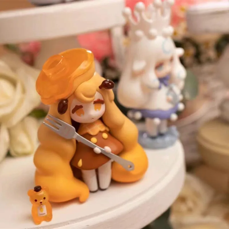 Memeloフィギュア9点セット　甘い王国　箱付き Memelo甘い王国シリーズブラインドボックス、カワイイアクション