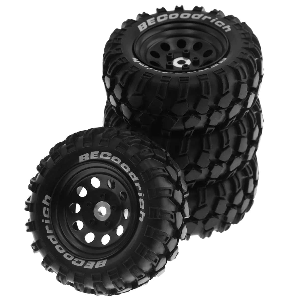 

4 шт., резиновые шины для обода колеса 1,9 дюйма, 93 мм