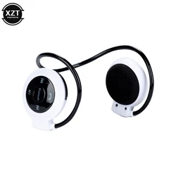 Premium Wireless Bluetooth Sport Earphones with Stereo Sound & Micro SD Support (White)
