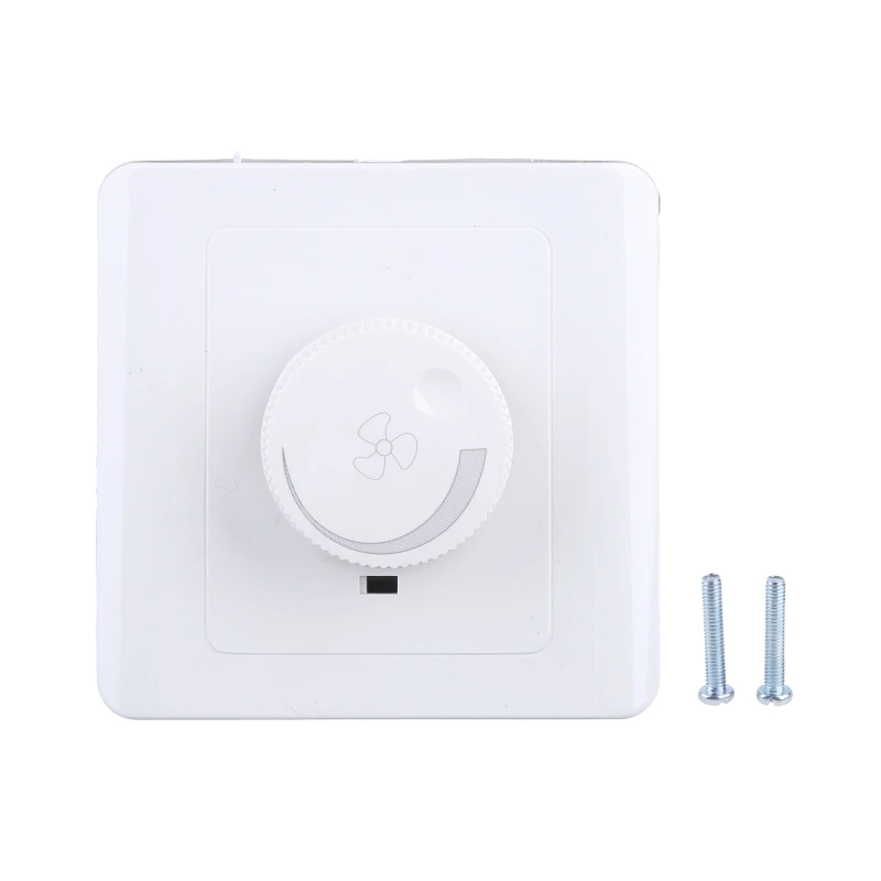 86 Type Ceiling Fan Adjustment Stepless Speed Controller Wall Switch 220V 10A