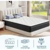 12 Inch Memory Foam Hybrid Mattress, Pressure Relieving Bed in a Box,Individual Pocket Springs for Motion Isolation,Edge Support 6