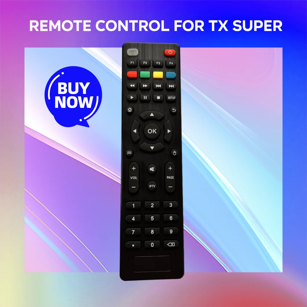 TX 슈퍼 8K TV 박스 리모컨 2개/가방