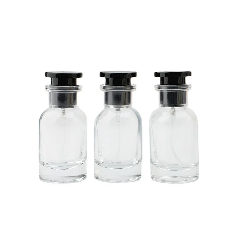 

30ml Refillable Perfume Bottle Glass Travel Essentials Sprayer Empty Cosmetic Container Removable Leakproof Perfume Bottles