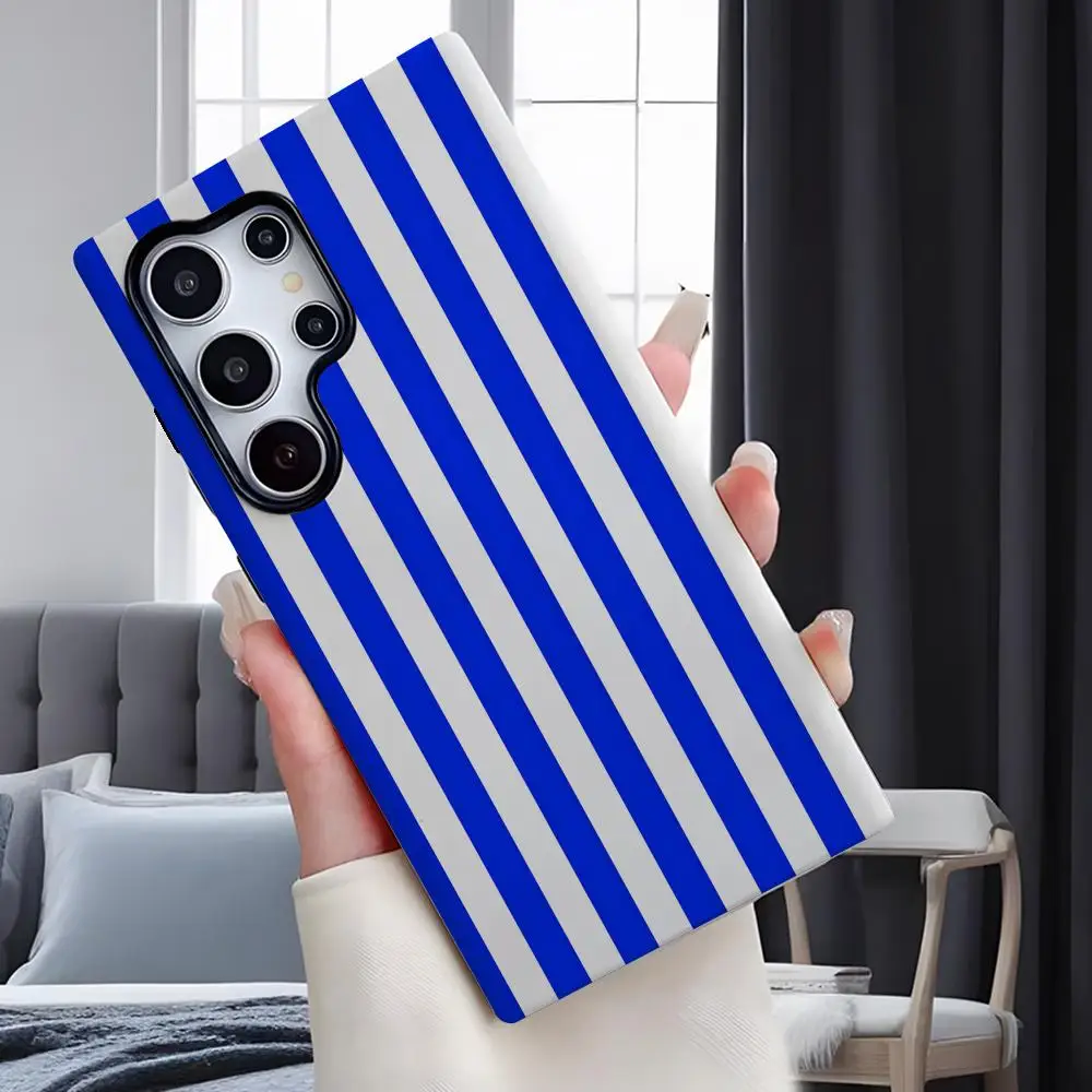 Luxury Striped Pink on Pink Phone Case - Double-Layer Back Cover