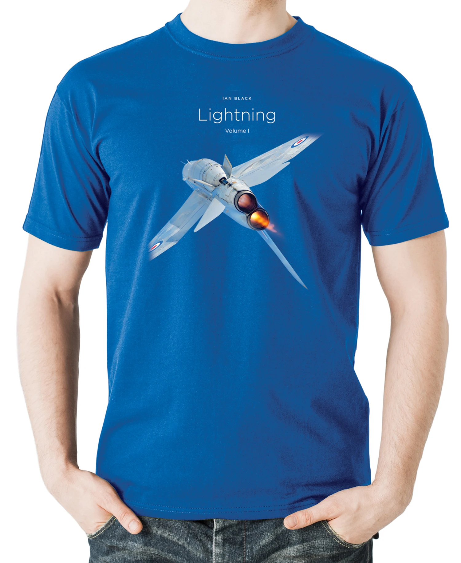 

RAF Fighter Aircraft Lightning Vol I T-Shirt. Summer Cotton Short Sleeve O-Neck Mens T Shirt New S-3XL