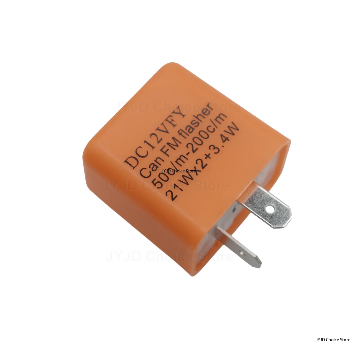 2 Pin 12V Speed Adjustable LED Electronic Flasher Relay For Motorcycle Turn Signal Direct Replacement Universal Hazard Warn JYJD