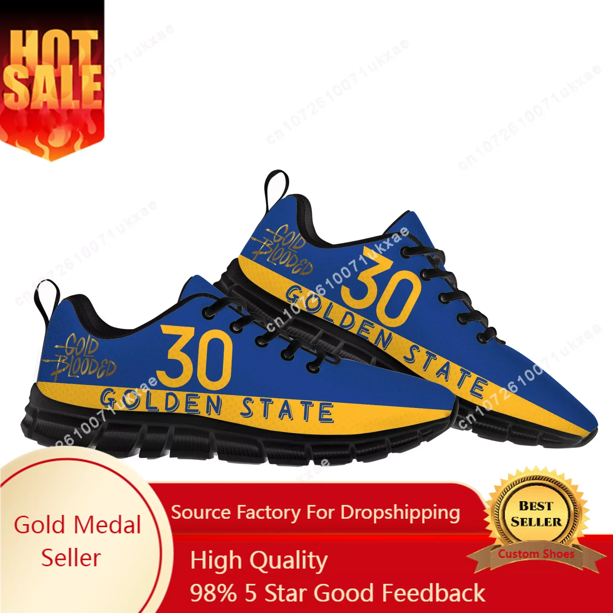 

golden state Number 30 11 23 Gold Blooded Sports Shoes Mens Womens Teenager Kids Sneakers Parent Child Sneaker Customize Shoe