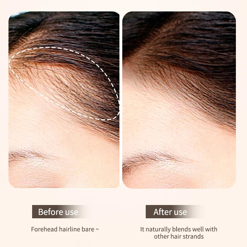 Hair Line Powder Black Root Cover Up Natural Instant Waterproof Hairline Shadow Powder Hair Concealer Coverage Styling O'CHEAL