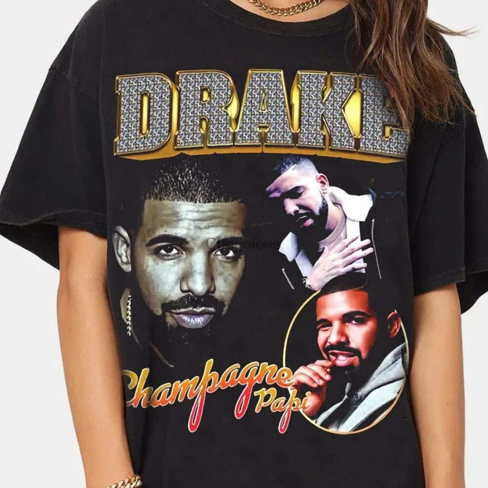 DRAKE champagne Hip Hop Shirt Rap shirt Vintage 90s Retro 90 RPLC24 |