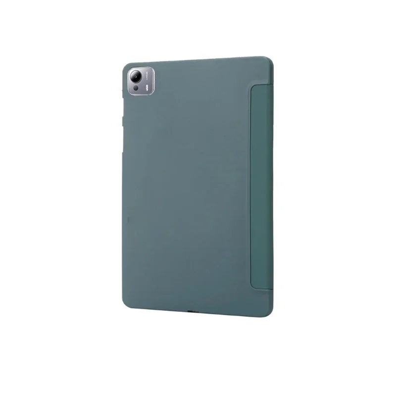 Premium Liquid Silicone Smart Cover with Foldable Stand