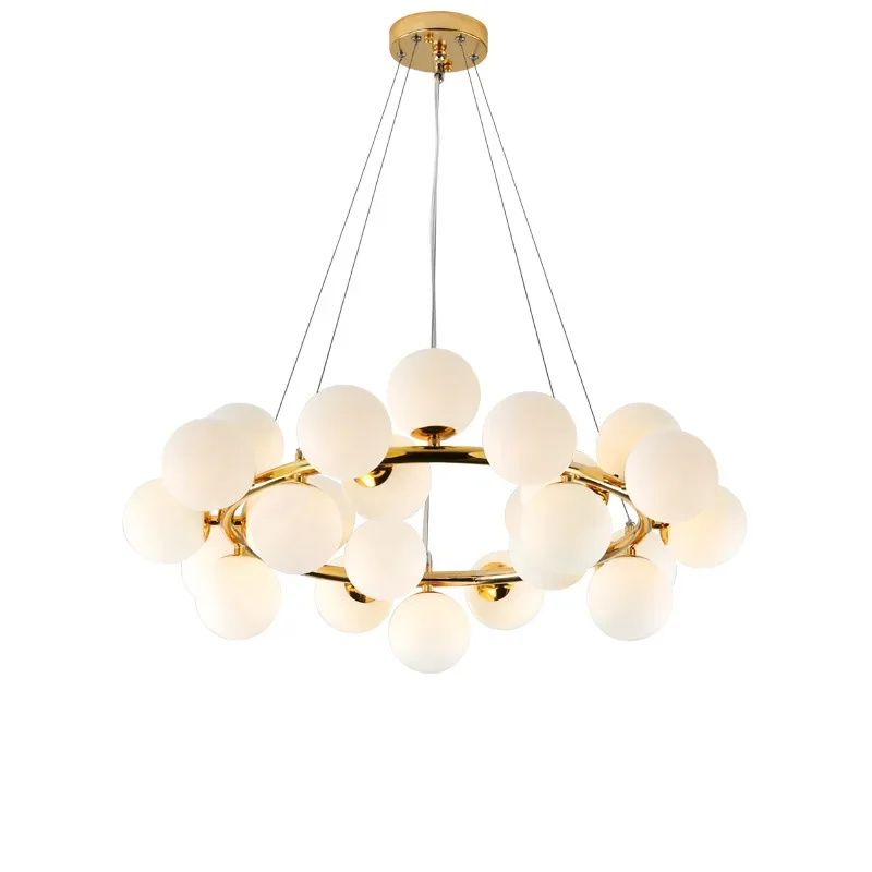 Pendant Lamp Modern LED Bubble Chandelier Lighting Pendant lamp for Living Dining Room Luminaire