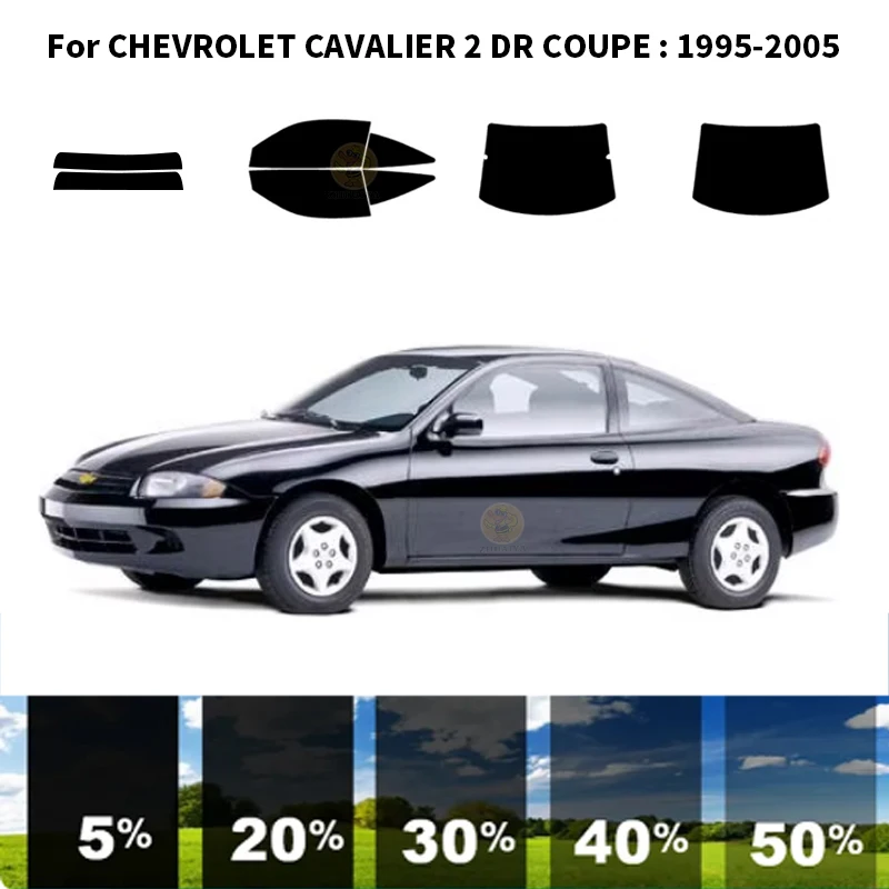 

Нанокерамическая Автомобильная УФ-пленка Precut для окон, автомобильная оконная пленка для CHEVROLET кавалера 2 DR COUPE 1995-2005