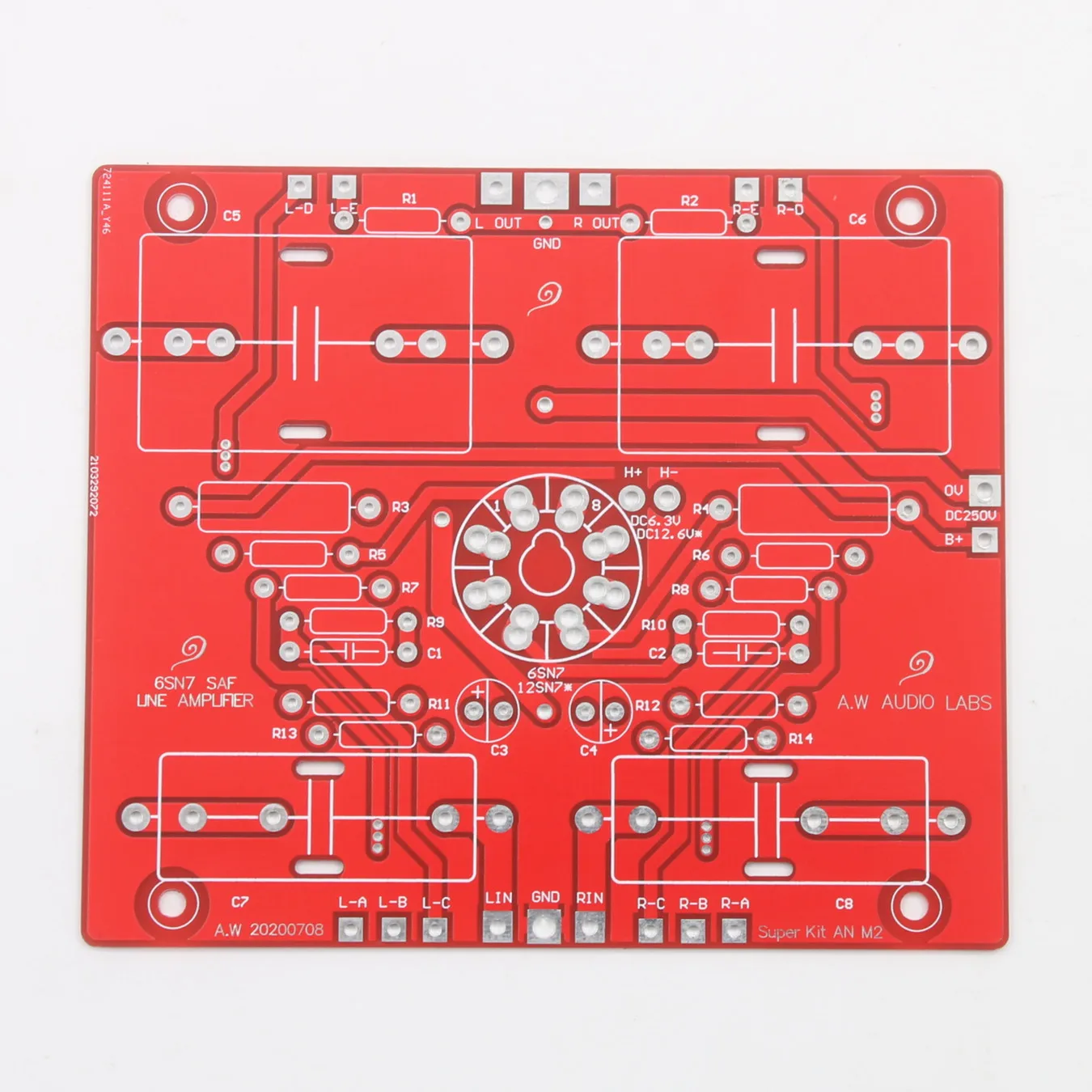 6SN7 Tube Pre-Amplifier Board DIY HiFi Home Audio Preamp