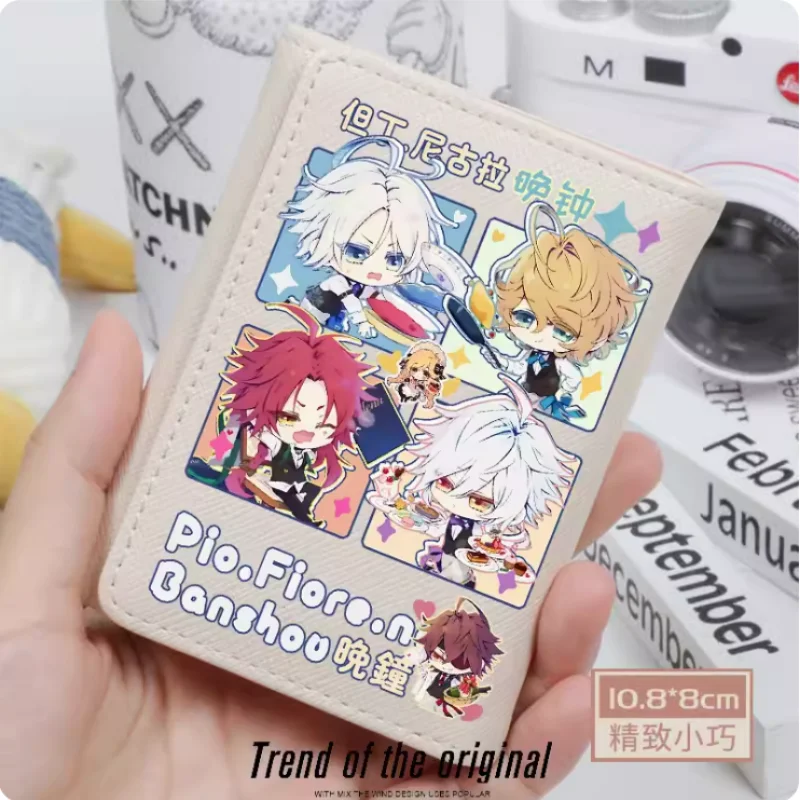 Anime Pio Fiore no Banshou Fashion Wallet PU Purse Card Coin Hasp Money Bag Cosplay Gift B1279