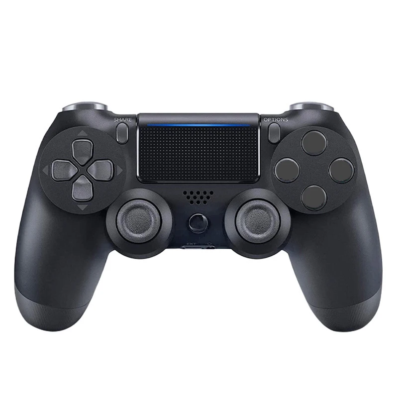 Mando inalámbrico con Bluetooth y sin retardo para consola PS4 y PS3, joystick para juegos de PC con vibración dual de seis ejes y panel táctil