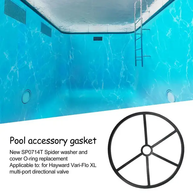 3Db Pók Ülés Tömítés Szelep Kompatibilis A Vario-Flo Szűrőszelepek Medence Kiegészítőkkel - Image 3