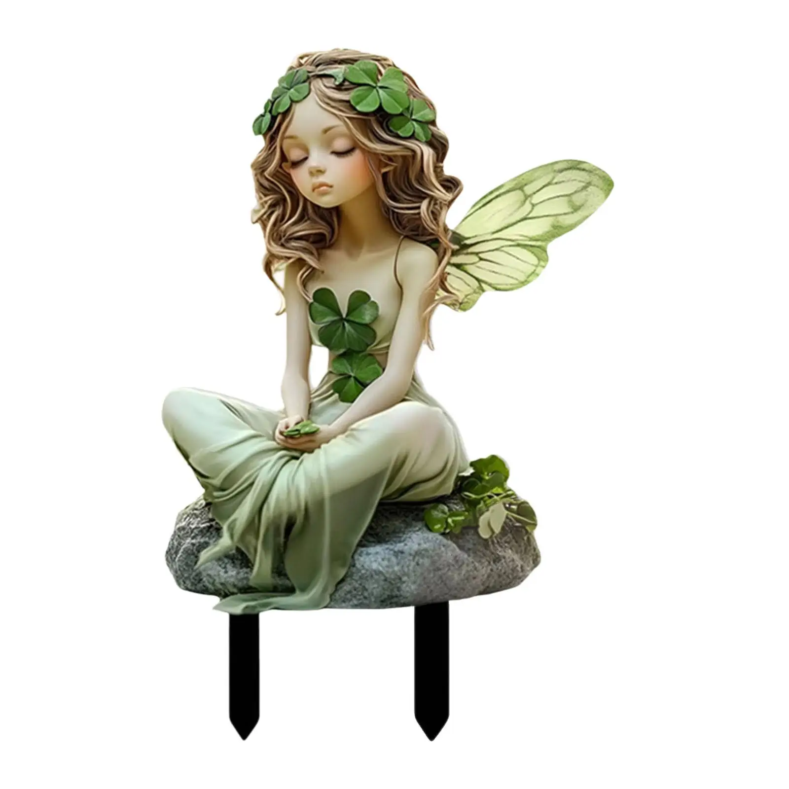 Butterfly Fairy Garden Stake Decor 2D Fairy Stake for Lawn Pot Plants Garden