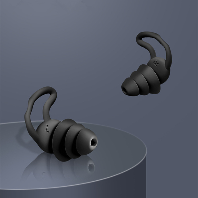 Sleeping Ear Plugs Sound Insulation Ear Protection Earplugs Anti-Noise Plugs for Travel Reading Soft Noise Reduction