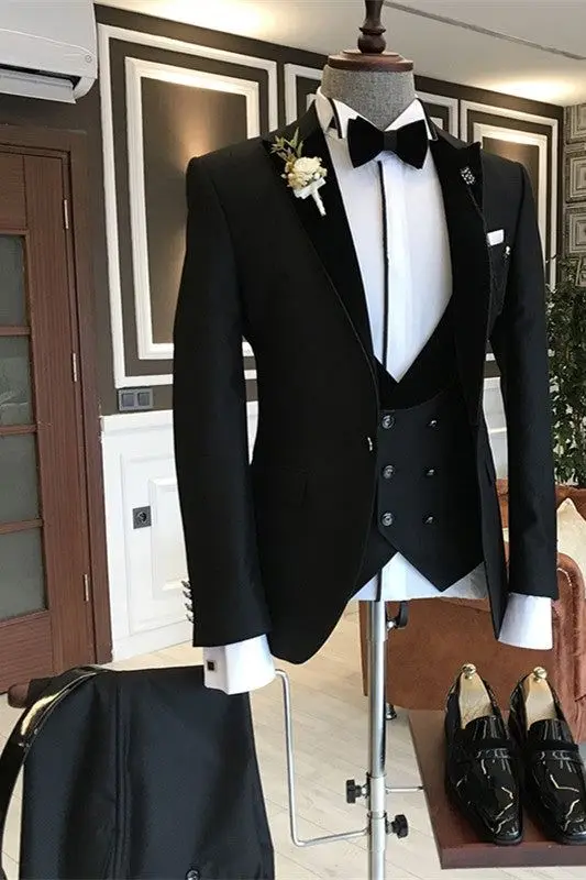 Latest Coat Pant Design White Suit For Men Wedding 2023 Black