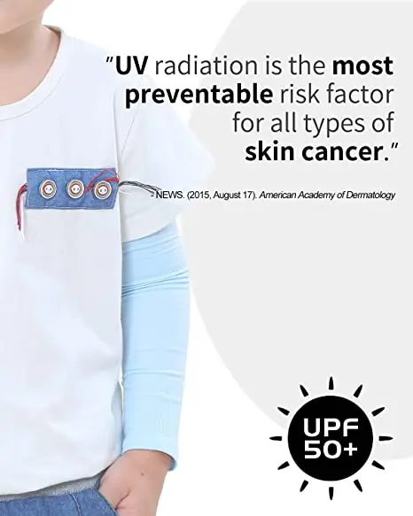 Children's UV Protection Cooling Arm Sleeves - Summer Elastic Ice Sleeves for Sports & Outdoor Activities
