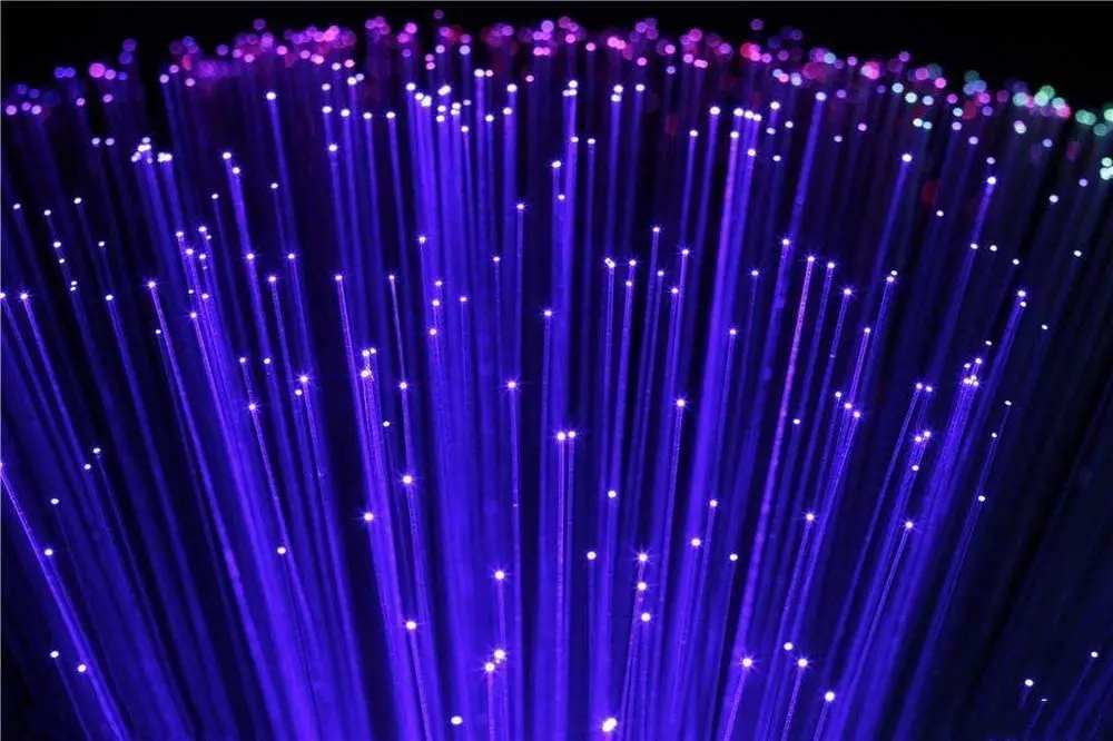 0.5mm(Dia.)*50pcs*3M End Glow Fiber Optic Light PMMA Plastic Cable for LED Engine Machine DIY Starry Sky Effect Decorative Home