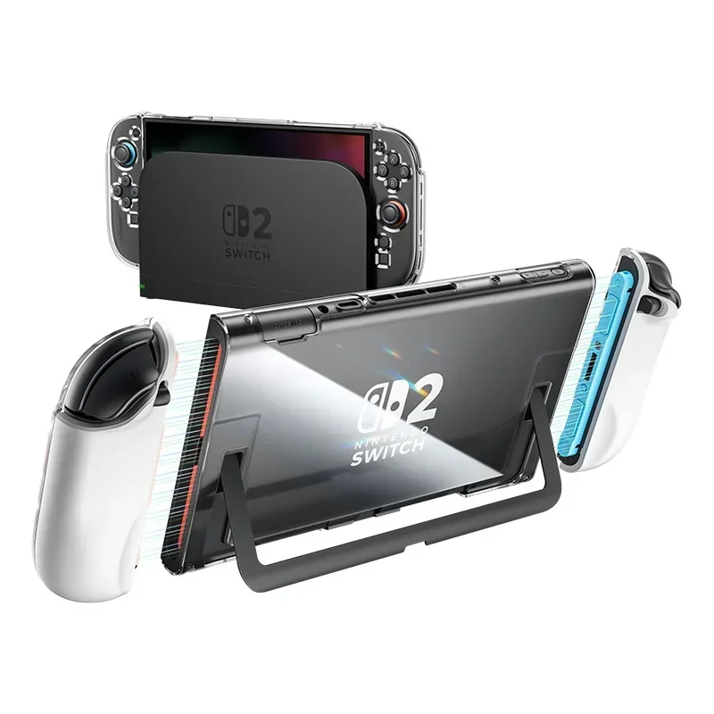 Ergonomic Transparent Protective Case for Slim Dockable Console