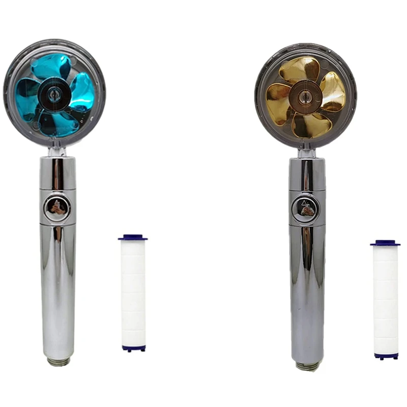 Promotion! High Pressure Water Saving Shower High-Pressure Head With Filter And Pause Switch 360 Degrees Rotating |