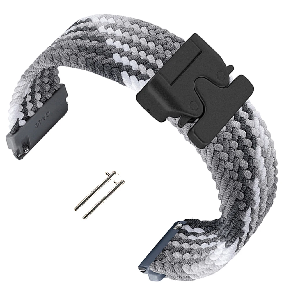 Magnetic Braided Loop Nylon Strap - 20mm/22mm Bracelet