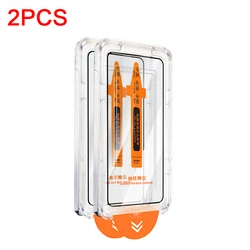 HD Tempered Glass Screen Protector Set - Dust Free, Easy Installation, Anti - Scratch, Clear Finish - Honor 400 Pro (2PCS)