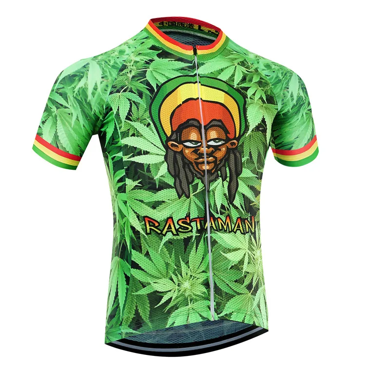 NEW Rastaman Mens Bicycle Jersey kit Jersey+bibs kits Road Track