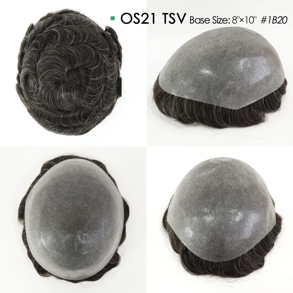 Mono Lace and PU Mens Toupee Different Size and Base Wig for Men Indian Hair Men's Capillary Prothesis Toupee human hair toupee