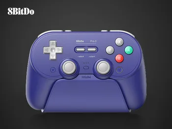 8BitDo Pro 3 Bluetooth Controller for Nintendo Switch 1/2 with TMR Joysticks, Charging Dock for Windows, Apple, SteamOS, Android 2