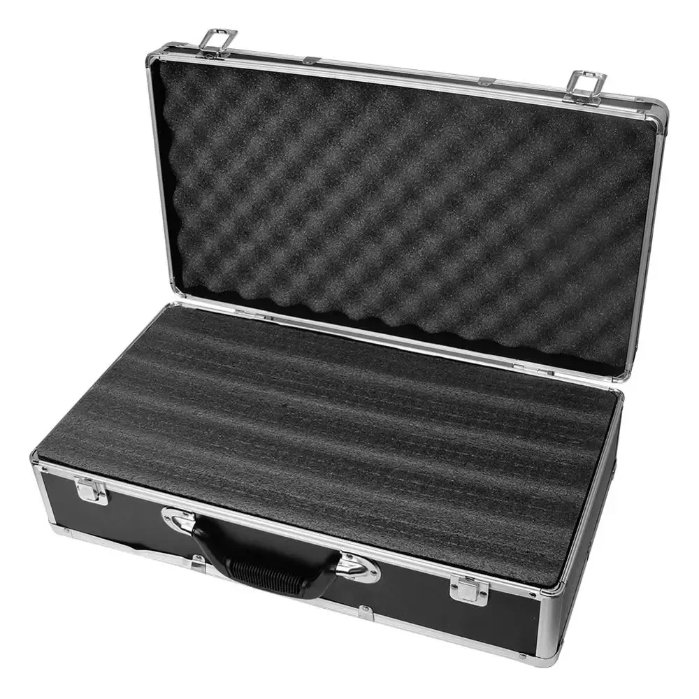 Aluminum Alloy Safety Instrument Storage Toolbox Equipment Toolbox Outdoor Carrying Case With Shock-Absorbing Cotton Inside 5
