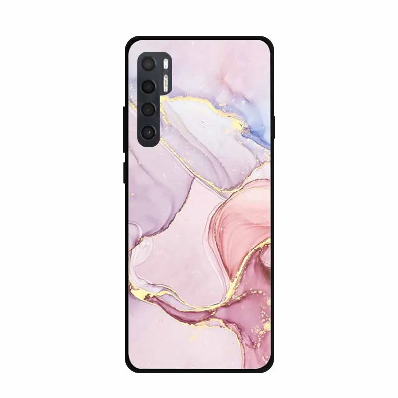 Фото Для TCL 20 Pro 5G, чехлы T810H 6,67 дюйма, мраморные мягкие силиконовые чехлы из ТПУ для TCL 20 Pro 5G TCL20Pro 20Pro, чехлы для телефонов, чехлы, сумка №4