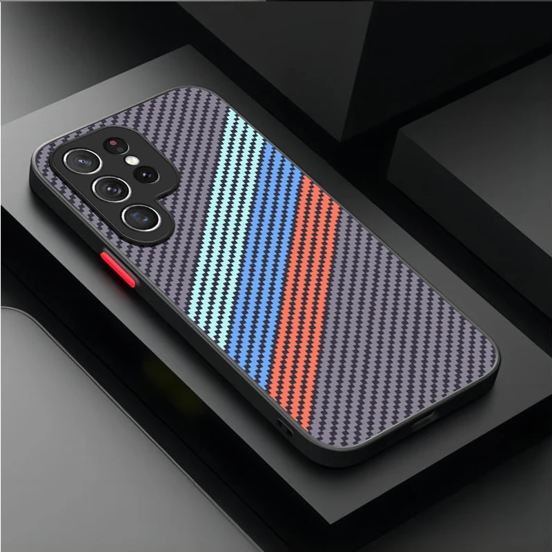 Geometric Carbon Fiber Phone Case