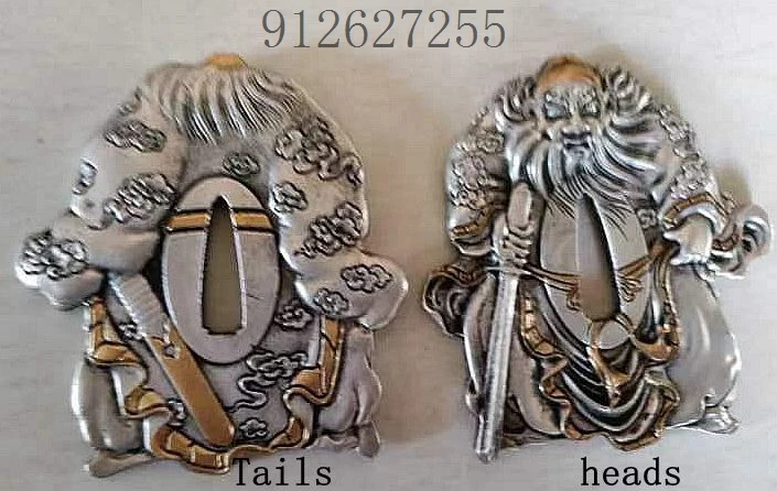 

Золотая Позолоченная серебряная ретро-модель для японской катаны вакидзаси Танто