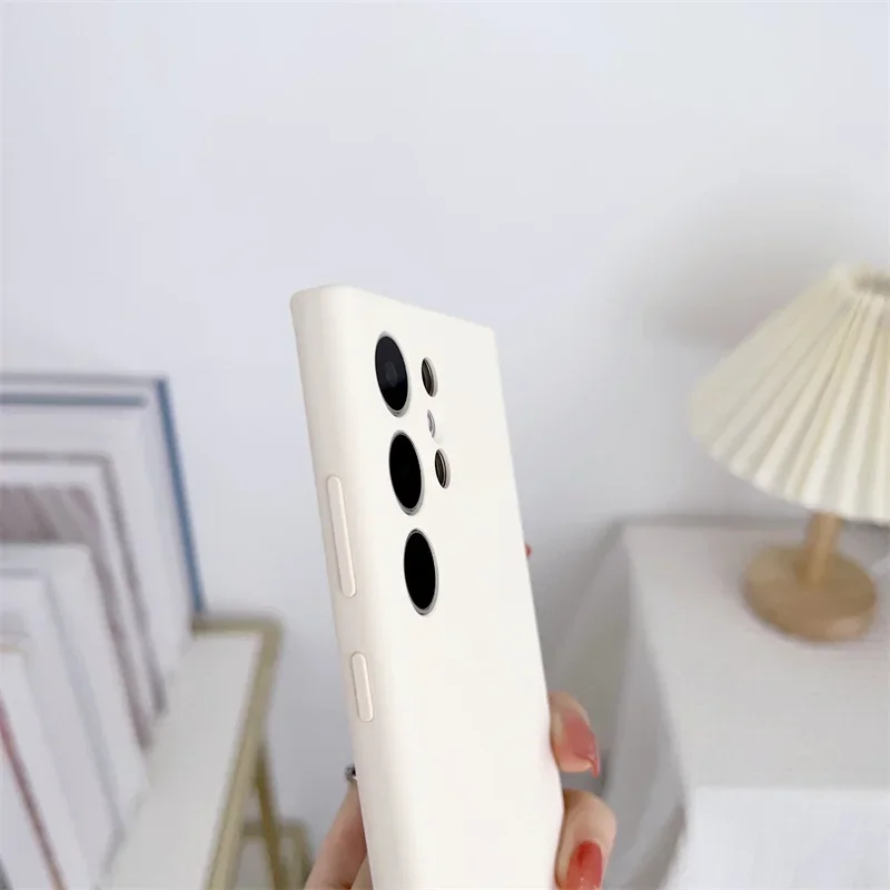 Luxurious Soft Touch Silicone Case for Samsung Galaxy – Anti-Shock Protection