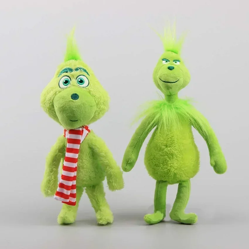 Neu verkauf Green Shaggy Anime Figuren Perfekte Weihnachtsdekoration Grünhaariges Monster Figur Plüsch Puppe Kind Geburtstag Spielzeug Geschenke – Detail 1